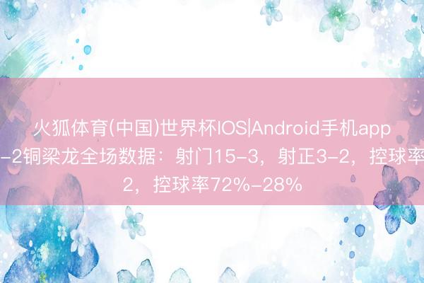 火狐体育(中国)世界杯IOS|Android手机app下载 海港1-2铜梁龙全场数据：射门15-3，射正3-2，<a href=