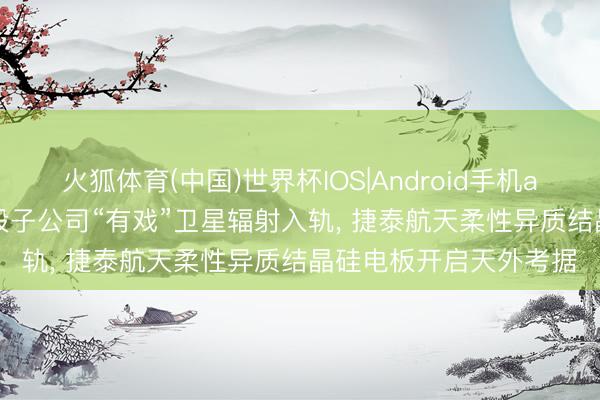 火狐体育(中国)世界杯IOS|Android手机app下载 钧达股份: 控股子公司“有戏”卫星辐射入轨， 捷泰航天柔性异质结晶硅电板开启天外考据